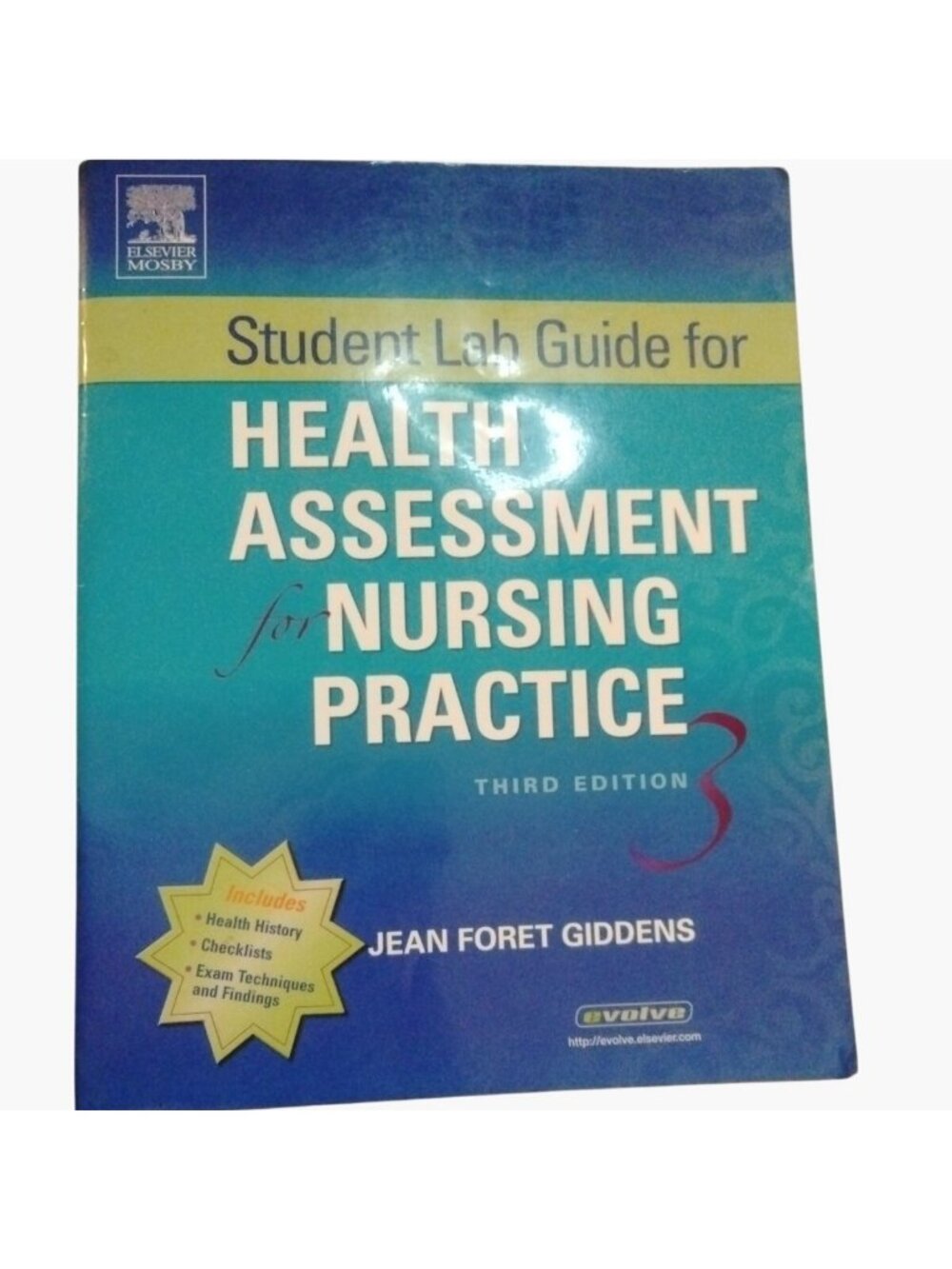 Student Lab Guide Health Assessment Nursing Practice 3rd Edition Jean Giddens